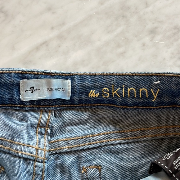 7 for all Mankind Girls the Skinny Jeans - Picture 6 of 6